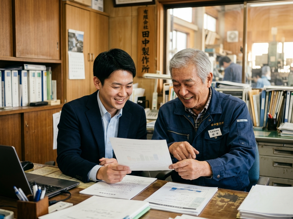 経営者に寄り添う伴走パートナーのイメージ